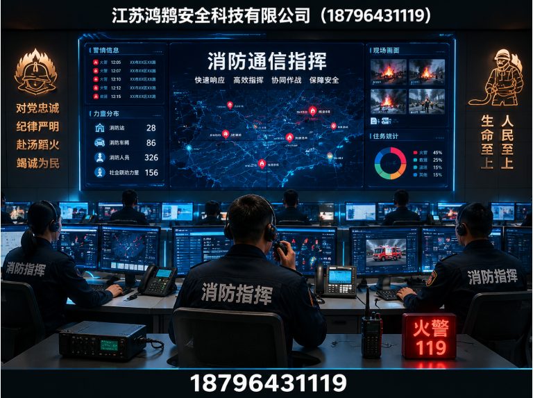 巴中智慧消防系统展示图